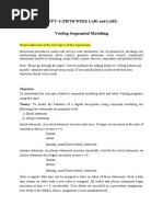 Verilog Sequential Modeling