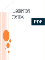Fma Absorption Costing