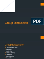 Group Discussion Orientation