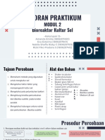 Laporan Praktikum Kel 13 - Bioreaktor Kultur Sel