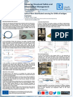 Development of Optical Fibre Distributed Sensing For SHM of Bridges and Large Scale Structures