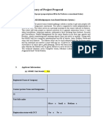 Student Design Project Format (Student)