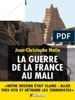 La Guerre de La France Au Mali