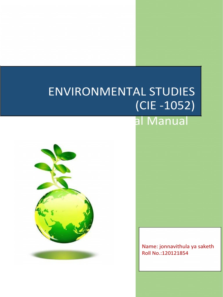 EVS Practical Manual for Class 3 | PDF | Kilowatt Hour | Humidity