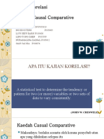 Perbandingan Kolerasi Dan Comparative