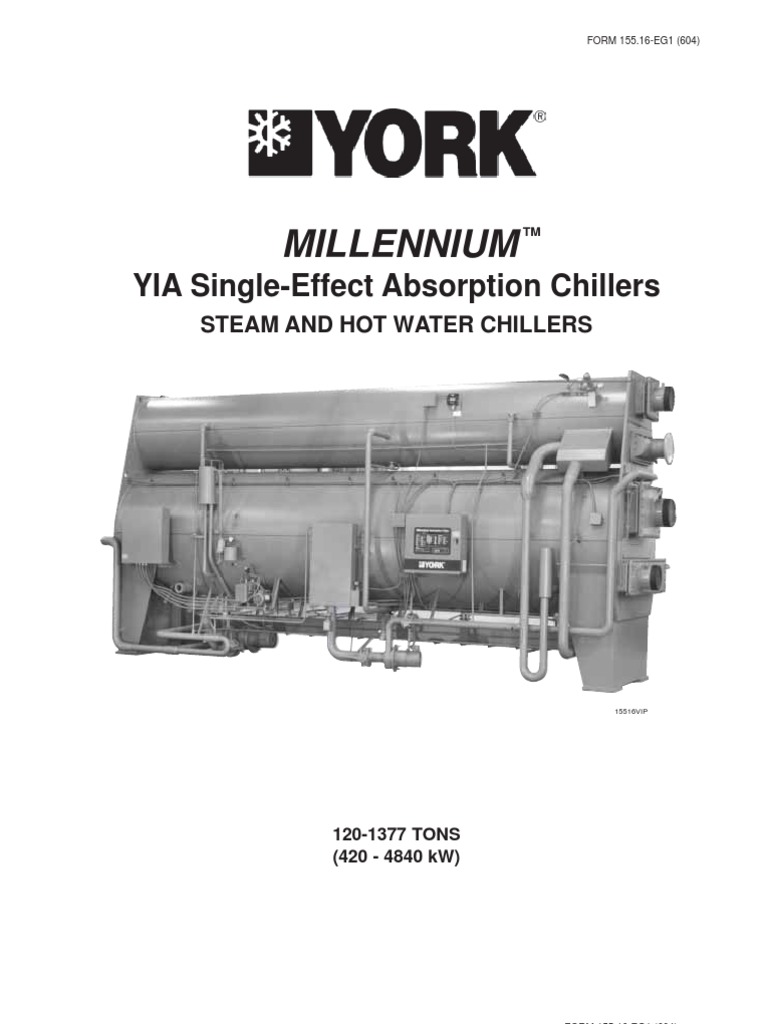 Absorção Chiller | PDF | Heat Exchanger | Cogeneration