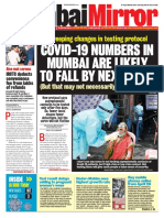 Covid-19 Numbers in Mumbai Are Likely To Fall by Next Week: Sweeping Changes in Testing Protocol