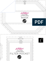 3D Mask Template See Kate Sew PDF