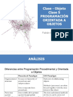 Clase 5 Programacion Orientada A Objectos