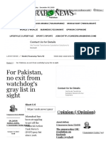 For Pakistan, no exit from watchdog’s gray list in sight _ Arab News PK