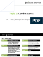 Topic 1:: Combinatorics