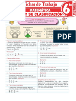 Las Fracciones y Sus Clases para Sexto Grado de Primaria