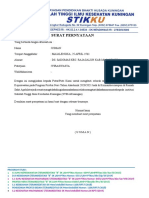 Surat Pernyataan: S1 Ilmu Keperawatan (Terakreditasi "B" SK Lam-Ptkes Nomor: 0099/Lampptkes/Akr/Sar/Xi/2015)