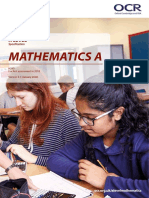Specification Accredited A Level Gce Mathematics A h240 PDF