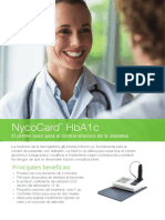 NycoCard HbA1c Brochure Electronic LATAM Spanish PDF