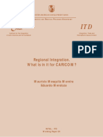 CARICOM Regional Integration Benefits