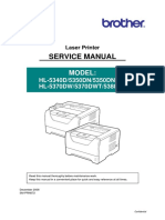 HL - 5340D Service Manual Manual Servicio