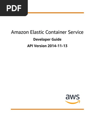 Aws Ecs White Paper Pdf Amazon Web Services Computer Data
