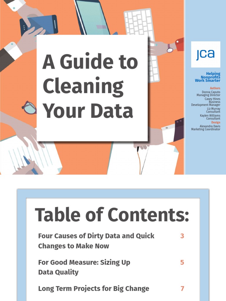 Data Cleaning Strategies for Nonprofits | PDF | Customer Relationship ...