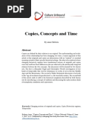 Copies, Concepts and Time: by Anne Eriksen