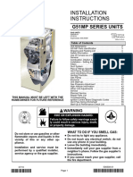 Installation Instructions: G51Mp Series Units