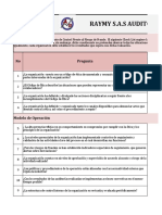 Check List para Evaluar El Ambiente de Control Frente Al Riesgo de Fraude.