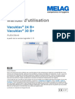 Manuel D'utilisation: Vacuklav 24 B+ Vacuklav 30 B+