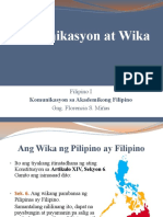 FIL I - Komunikasyon at Wika .1-2020 (Repaired)