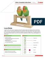 Love Birds: Assembly Instructions