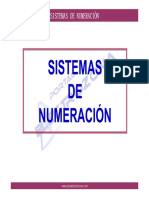 Sistemas de Numeracion