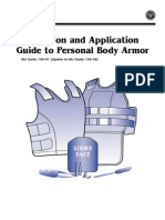 Selection and Application Guide To Personal Body Armor