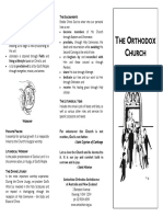 Antiochian Orthodox Information Printable Brochure Trifold The Orthodox Church Sec