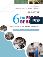 Depliant Forum06 Bejaia