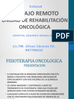 Lic. TM Ulises Caceres-Trabajo Remoto-Unidad Rehabilitacion Oncologica Oncologica