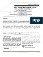 IOT Based Smart Waste Management System PDF