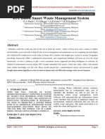 IOT Based Smart Waste Management System PDF