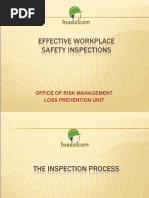 Workplace Inspection