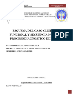 Esquema Del Caso Clinico y Diagnóstico en Fisioterapia y Kinesiología Según La Cif