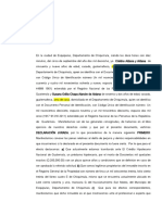 Declaración Jurada CHN Osmin Aldana