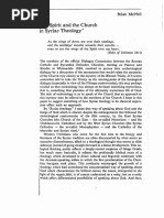 Brian McNeil - The Spirit and The Church in Syriac Theology-Irish Theological Quarterly-1982-Vol.49.2