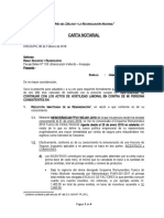 Carta - Cese de Hostilidad Laboral - Eliana Herrera Alvarez - M