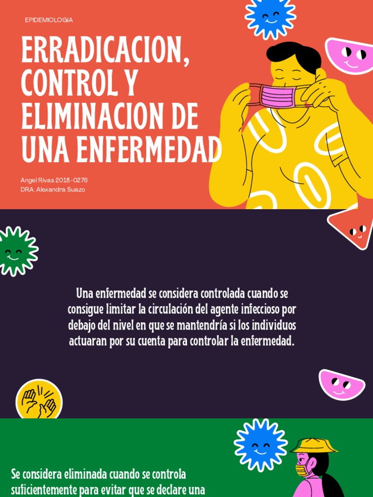 Erradicacion, Control y Eliminacion de Una Enfermedad | PDF ...
