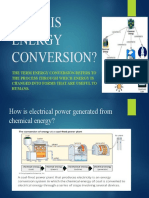 What Is Energy Conversion