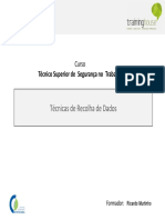 E. Técnicas de Recolha de Dados PDF