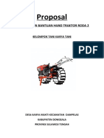 Proposal Handtraktor Roda 2 (Karya Tani)
