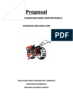 PROPOSAL HAND TRAKTOR