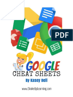 Google Cheat Sheets Ebook