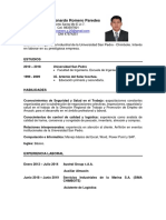 Jordan Leonardo Romero Paredes - CV-1 PDF