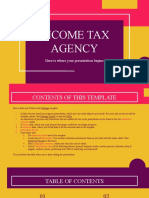 Income Tax Agency by Slidesgo