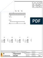 RDC Chainage Horizontal CH Section 20x20: A-A B-B C-C D-D